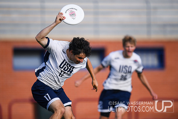 U20 World Junior Ultimate Championships in Logroño, Spain, July 11-18.
