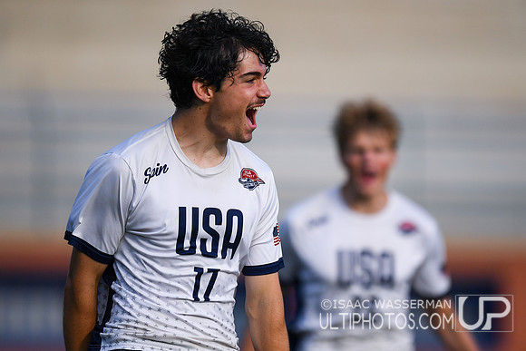 U20 World Junior Ultimate Championships in Logroño, Spain, July 11-18.