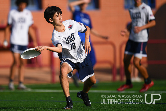 U20 World Junior Ultimate Championships in Logroño, Spain, July 11-18.