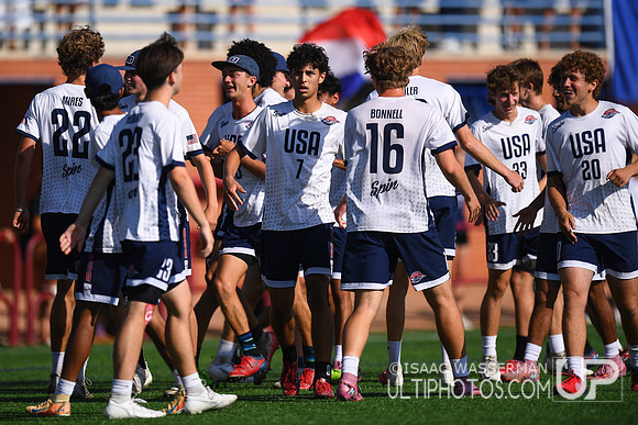U20 World Junior Ultimate Championships in Logroño, Spain, July 11-18.