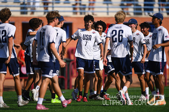 U20 World Junior Ultimate Championships in Logroño, Spain, July 11-18.