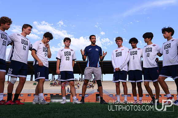 U20 World Junior Ultimate Championships in Logroño, Spain, July 11-18.