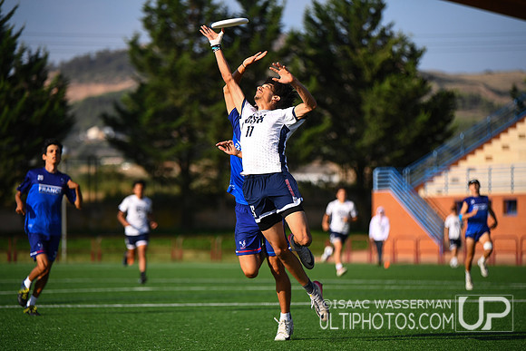 U20 World Junior Ultimate Championships in Logroño, Spain, July 11-18.