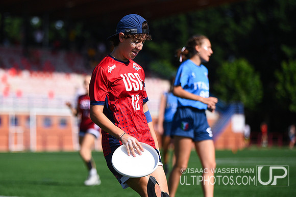 U20 World Junior Ultimate Championships in Logroño, Spain, July 11-18.