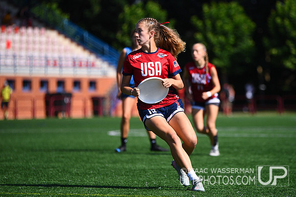 U20 World Junior Ultimate Championships in Logroño, Spain, July 11-18.
