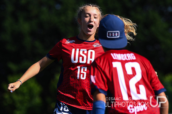 U20 World Junior Ultimate Championships in Logroño, Spain, July 11-18.
