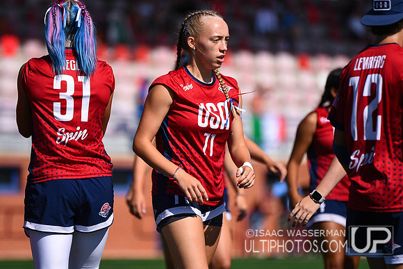 U20 World Junior Ultimate Championships in Logroño, Spain, July 11-18.