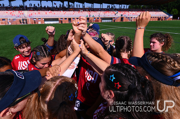 U20 World Junior Ultimate Championships in Logroño, Spain, July 11-18.
