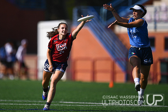 U20 World Junior Ultimate Championships in Logroño, Spain, July 11-18.