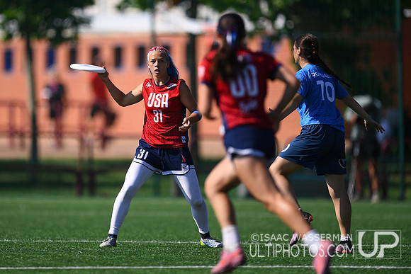 U20 World Junior Ultimate Championships in Logroño, Spain, July 11-18.