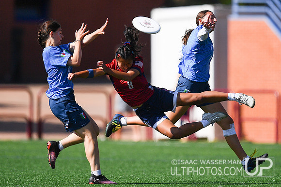 U20 World Junior Ultimate Championships in Logroño, Spain, July 11-18.