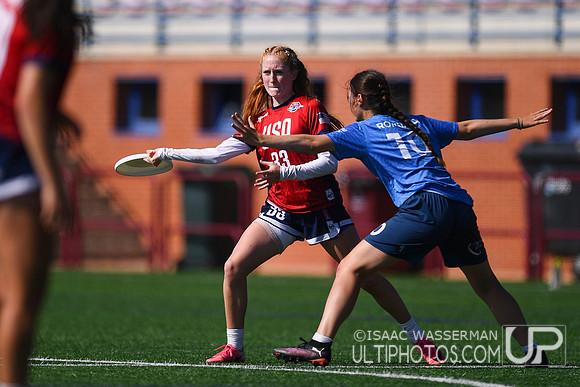 U20 World Junior Ultimate Championships in Logroño, Spain, July 11-18.