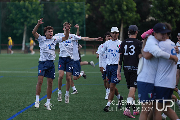 U20 World Junior Ultimate Championships in Logroño, Spain, July 11-18.