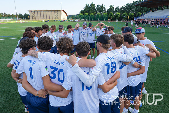 U20 World Junior Ultimate Championships in Logroño, Spain, July 11-18.
