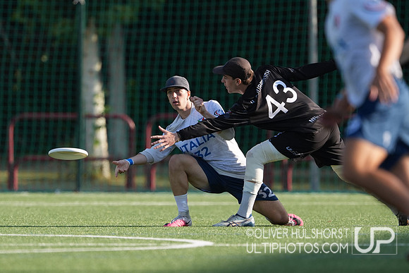 U20 World Junior Ultimate Championships in Logroño, Spain, July 11-18.