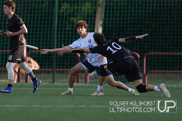 U20 World Junior Ultimate Championships in Logroño, Spain, July 11-18.