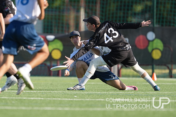U20 World Junior Ultimate Championships in Logroño, Spain, July 11-18.