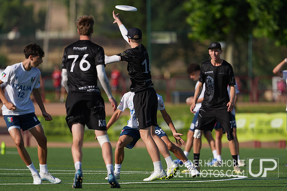 U20 World Junior Ultimate Championships in Logroño, Spain, July 11-18.
