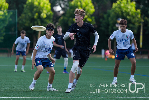 U20 World Junior Ultimate Championships in Logroño, Spain, July 11-18.
