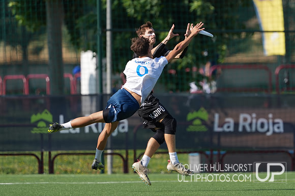 U20 World Junior Ultimate Championships in Logroño, Spain, July 11-18.