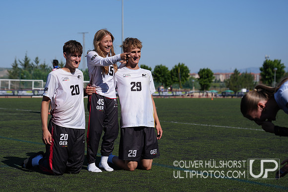 U20 World Junior Ultimate Championships in Logroño, Spain, July 11-18.