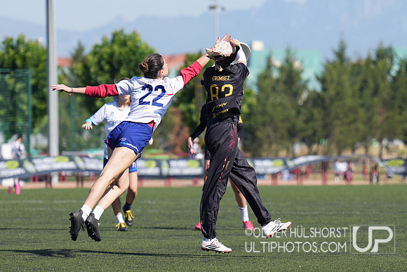 U20 World Junior Ultimate Championships in Logroño, Spain, July 11-18.
