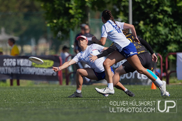 U20 World Junior Ultimate Championships in Logroño, Spain, July 11-18.