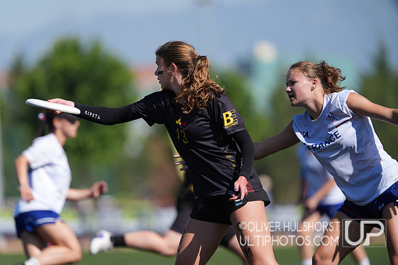 U20 World Junior Ultimate Championships in Logroño, Spain, July 11-18.