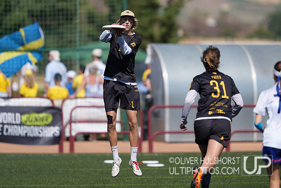 U20 World Junior Ultimate Championships in Logroño, Spain, July 11-18.