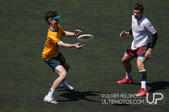 U20 World Junior Ultimate Championships in Logroño, Spain, July 11-18.