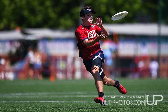 U20 World Junior Ultimate Championships in Logroño, Spain, July 11-18.