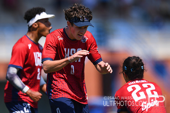 U20 World Junior Ultimate Championships in Logroño, Spain, July 11-18.