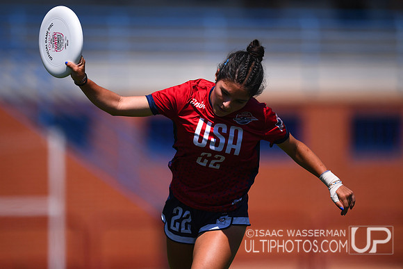 U20 World Junior Ultimate Championships in Logroño, Spain, July 11-18.
