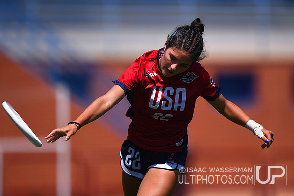 U20 World Junior Ultimate Championships in Logroño, Spain, July 11-18.