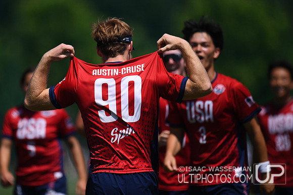 U20 World Junior Ultimate Championships in Logroño, Spain, July 11-18.