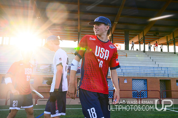 U20 World Junior Ultimate Championships in Logroño, Spain, July 11-18.