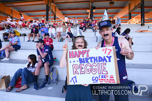 U20 World Junior Ultimate Championships in Logroño, Spain, July 11-18.