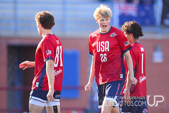 U20 World Junior Ultimate Championships in Logroño, Spain, July 11-18.