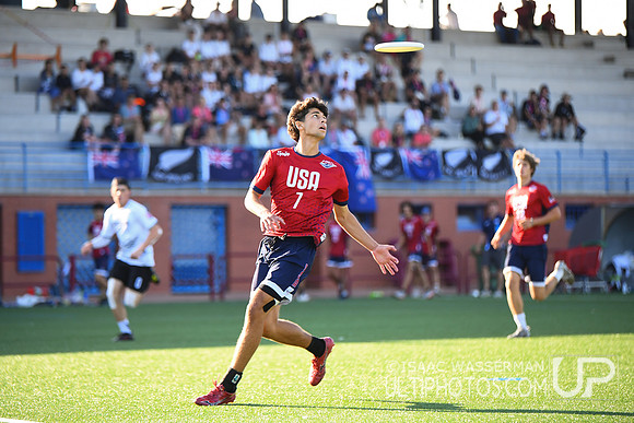 U20 World Junior Ultimate Championships in Logroño, Spain, July 11-18.