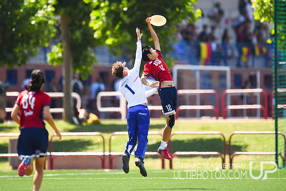 U20 World Junior Ultimate Championships in Logroño, Spain, July 11-18.