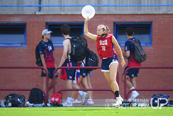 U20 World Junior Ultimate Championships in Logroño, Spain, July 11-18.