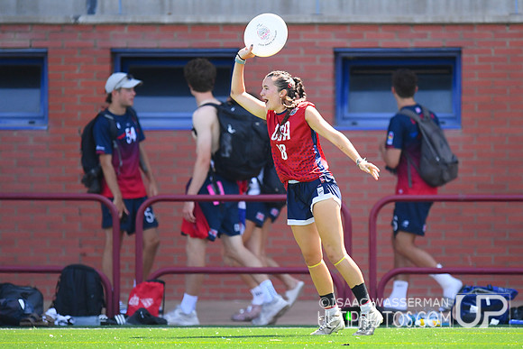 U20 World Junior Ultimate Championships in Logroño, Spain, July 11-18.