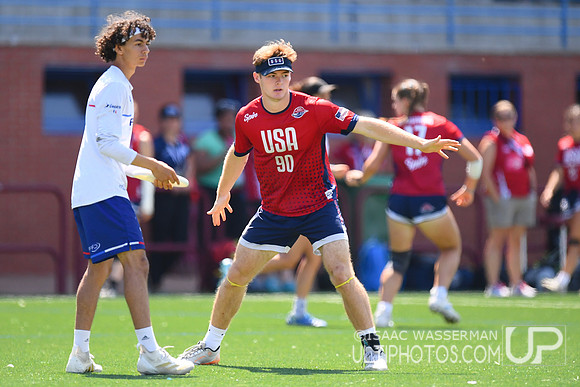 U20 World Junior Ultimate Championships in Logroño, Spain, July 11-18.