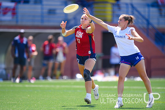 U20 World Junior Ultimate Championships in Logroño, Spain, July 11-18.
