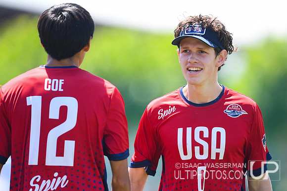 U20 World Junior Ultimate Championships in Logroño, Spain, July 11-18.