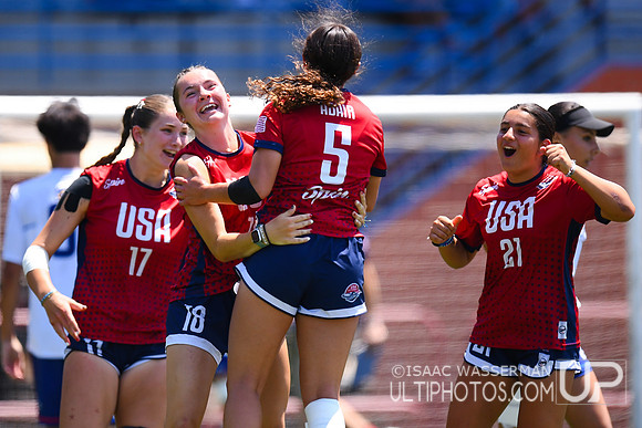 U20 World Junior Ultimate Championships in Logroño, Spain, July 11-18.