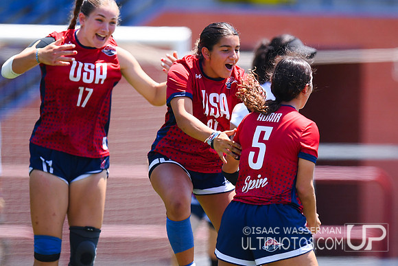 U20 World Junior Ultimate Championships in Logroño, Spain, July 11-18.