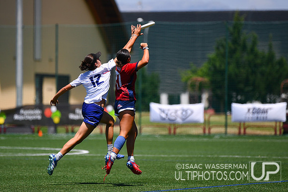 U20 World Junior Ultimate Championships in Logroño, Spain, July 11-18.