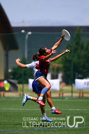 U20 World Junior Ultimate Championships in Logroño, Spain, July 11-18.