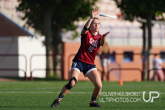 U20 World Junior Ultimate Championships in Logroño, Spain, July 11-18.